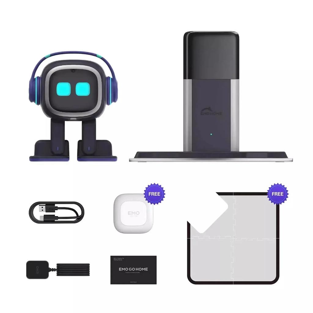 Robot Emo AI Emopet Roboți de interacțiune vocală emoțională inteligentă cu însoțiri electronice personalizate pentru animale de companie Cadouri de Crăciun pentru copii