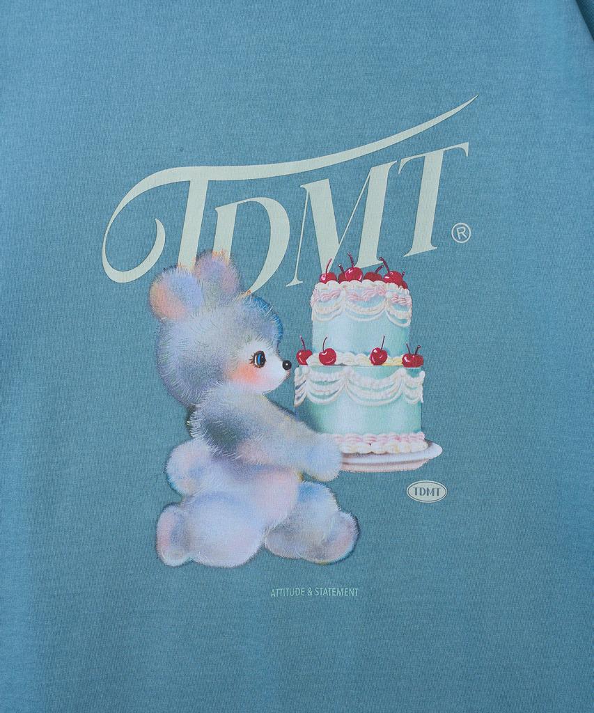 TTUDEMENT Cake Bear Tee_Blue