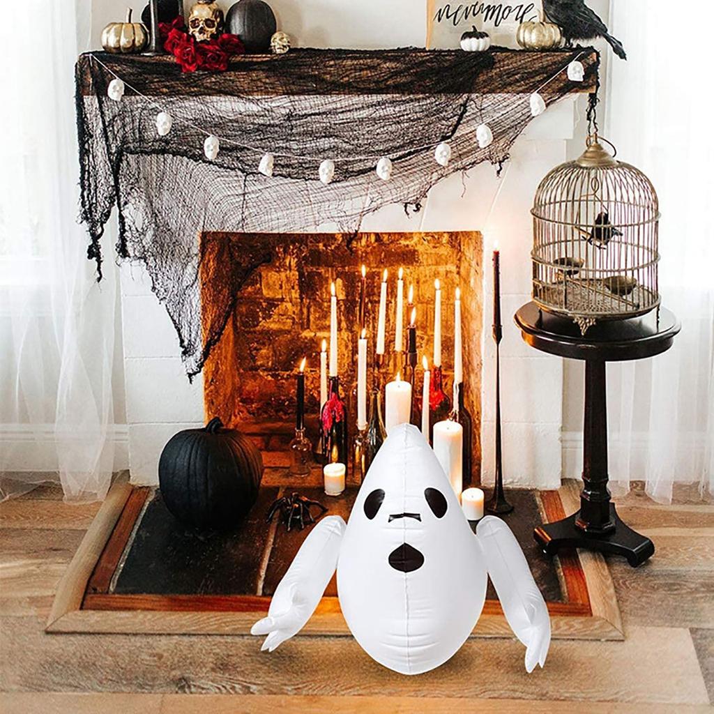 Halloween Courtyard Bar Haunted House Shopping Mall Decoration Can Hang Extra Large Thick Inflatable Ghost