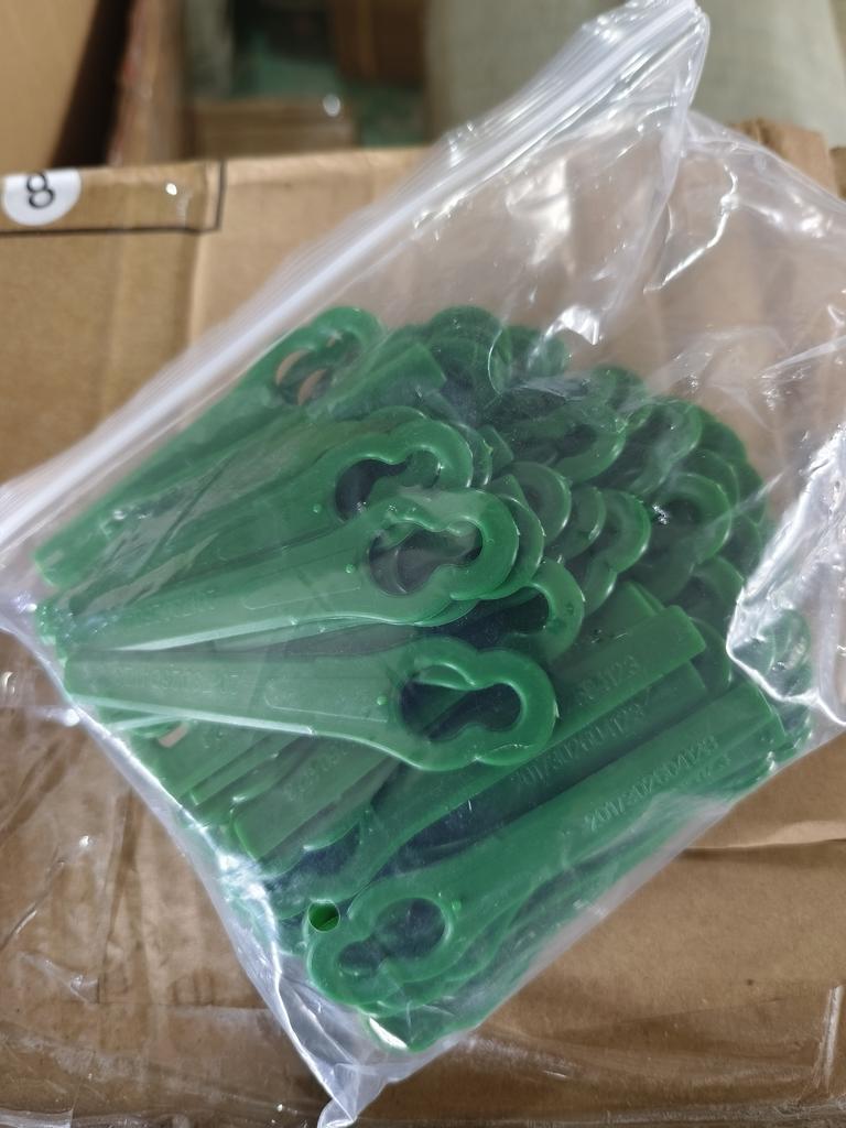 Brushcutter Grass Trimmer Replacement Blades 20/60/100/120PCS Plastic Set for Lawn Mower Garden Accessories