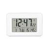 Table Clock Alarm Clock Radio Digital Calendar Comfort Temperature Humidity Display Electronic Clock Suitable for Bedroom Bedside Table, Desk,