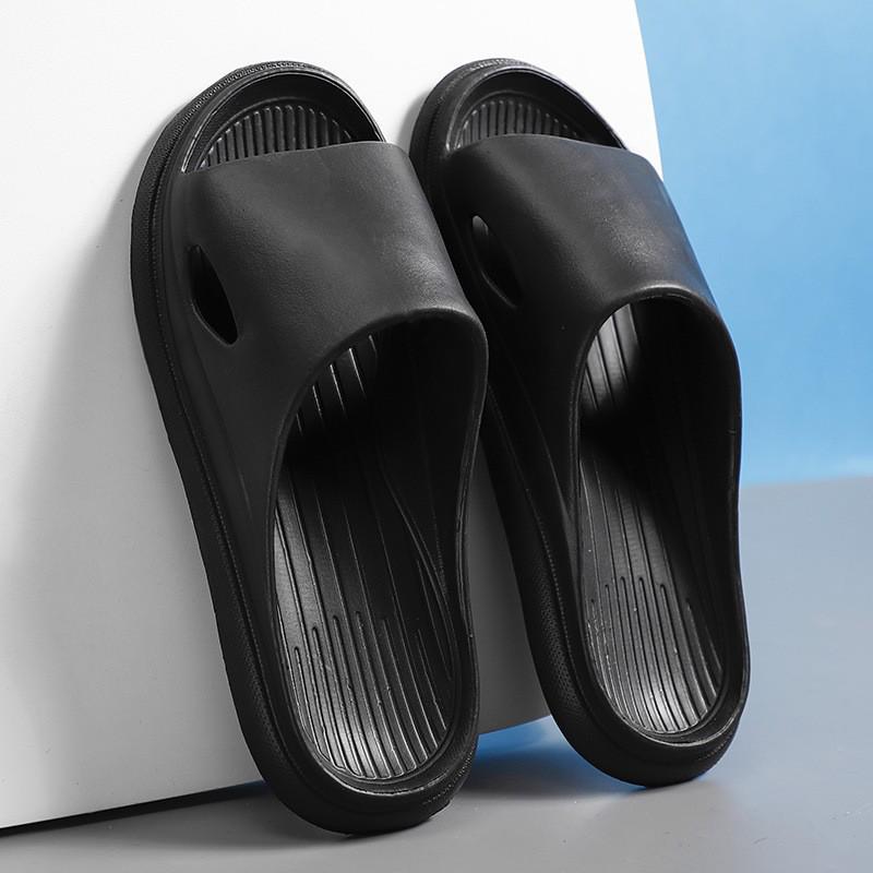 Unisex Odor-Resistant Non-Slip Slippers for Indoor Summer Use - Perfect for Guests and Couples in the Bathroom or Household.