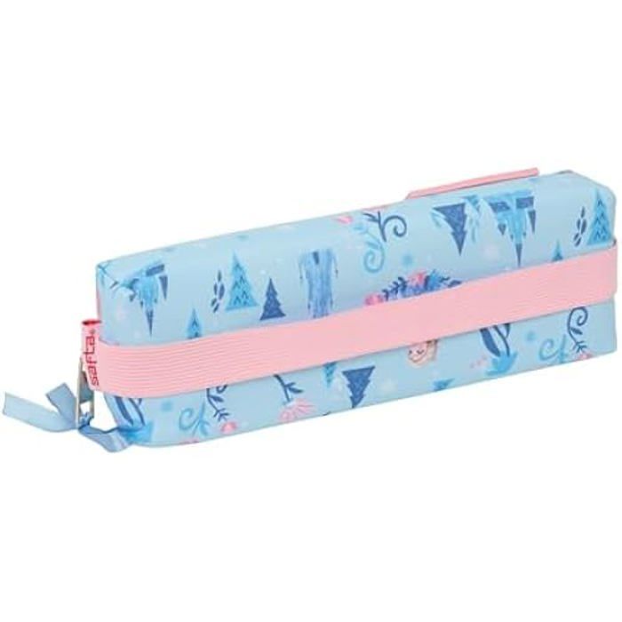Trousse rectangulaire - SAFTA - Frozen Ice Magic - Confortable - Polyvalente - Enfants Scolaires