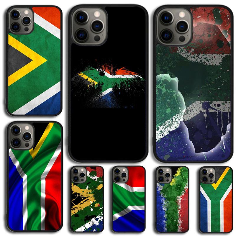 South Africa Flag Phone Case For iPhone 17 Air 14 15 16 16e 13 12 Max Cover For Apple iPhone 17 Air 11 Pro Max Plus Coque