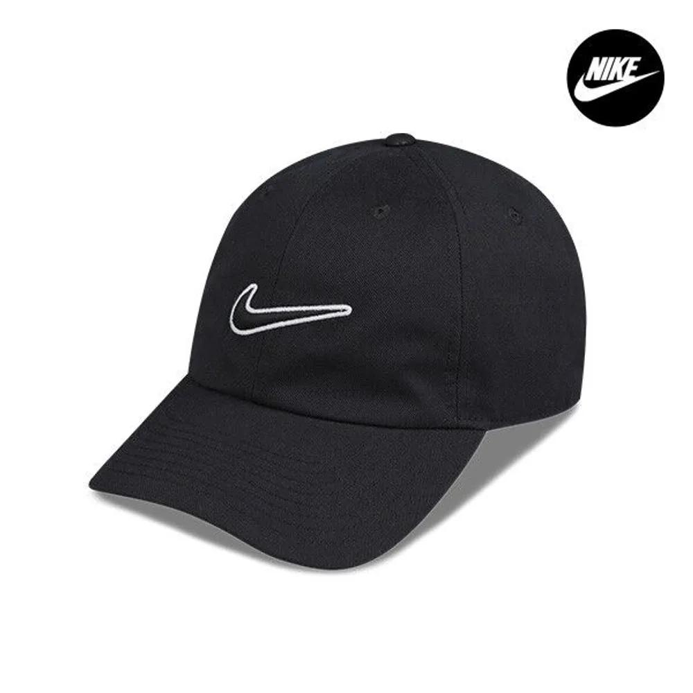 Club Unstructure Swoosh Ball Cap Baseball Cap_FB5369-010 FB5369-010