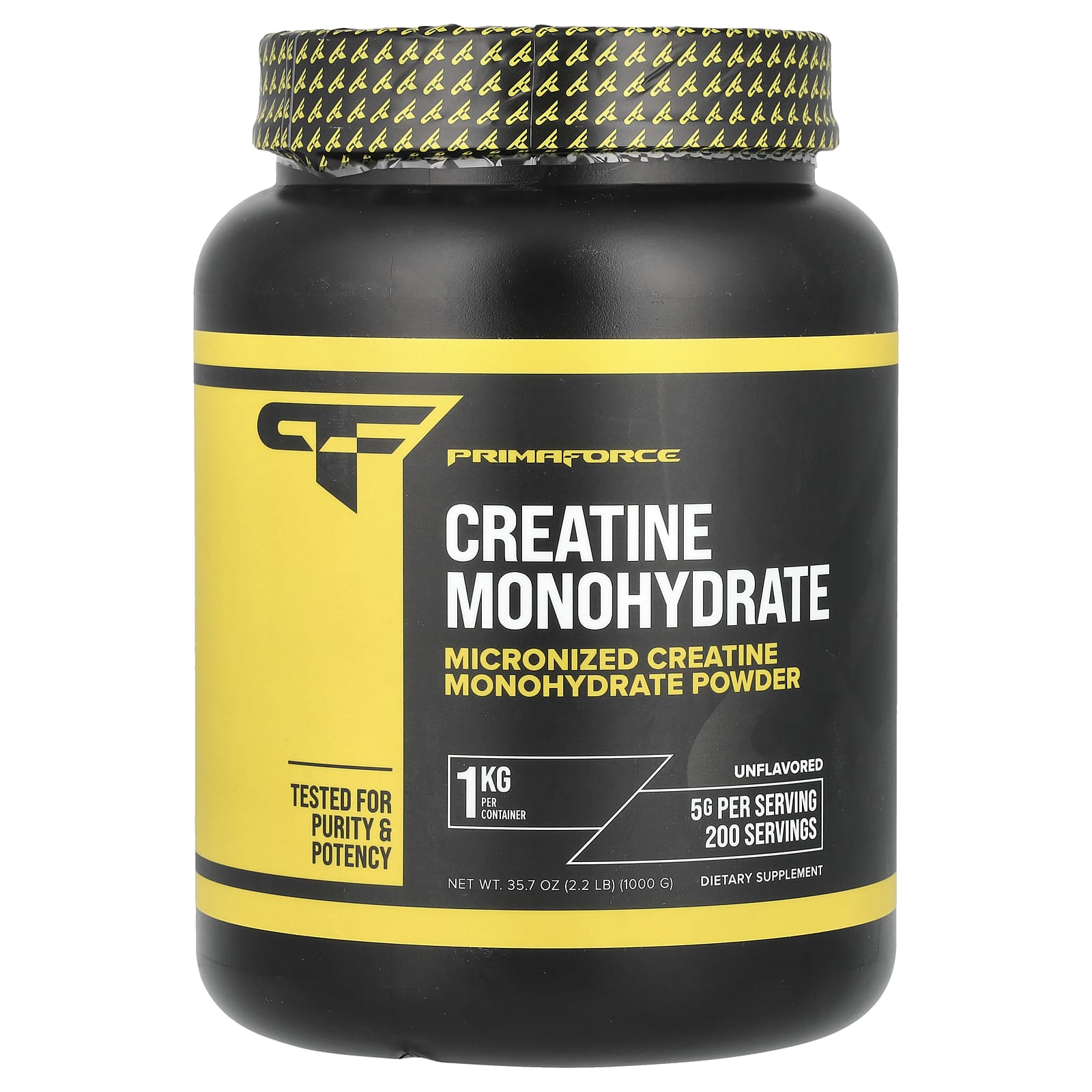 

Creatine Monohydrate, Unflavored, 1,000G (2.2Lbs)