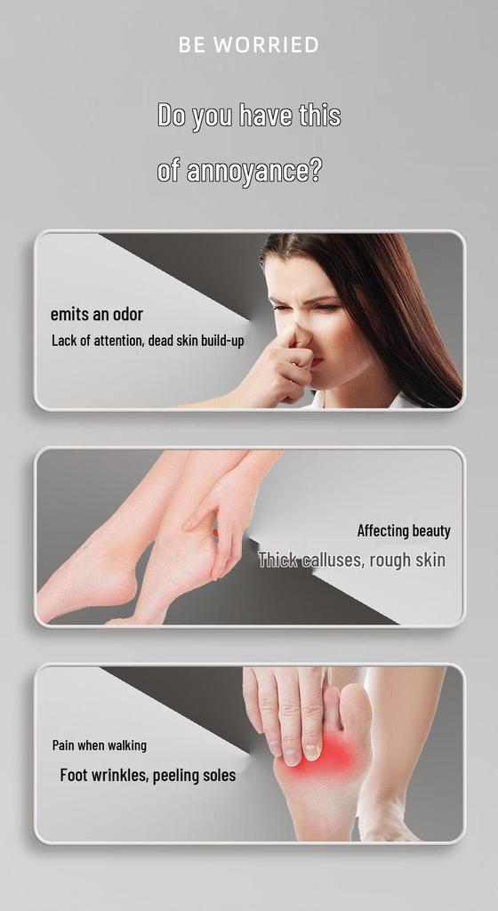 Rechargeable Three-Speed Callus Remover with Digital Display