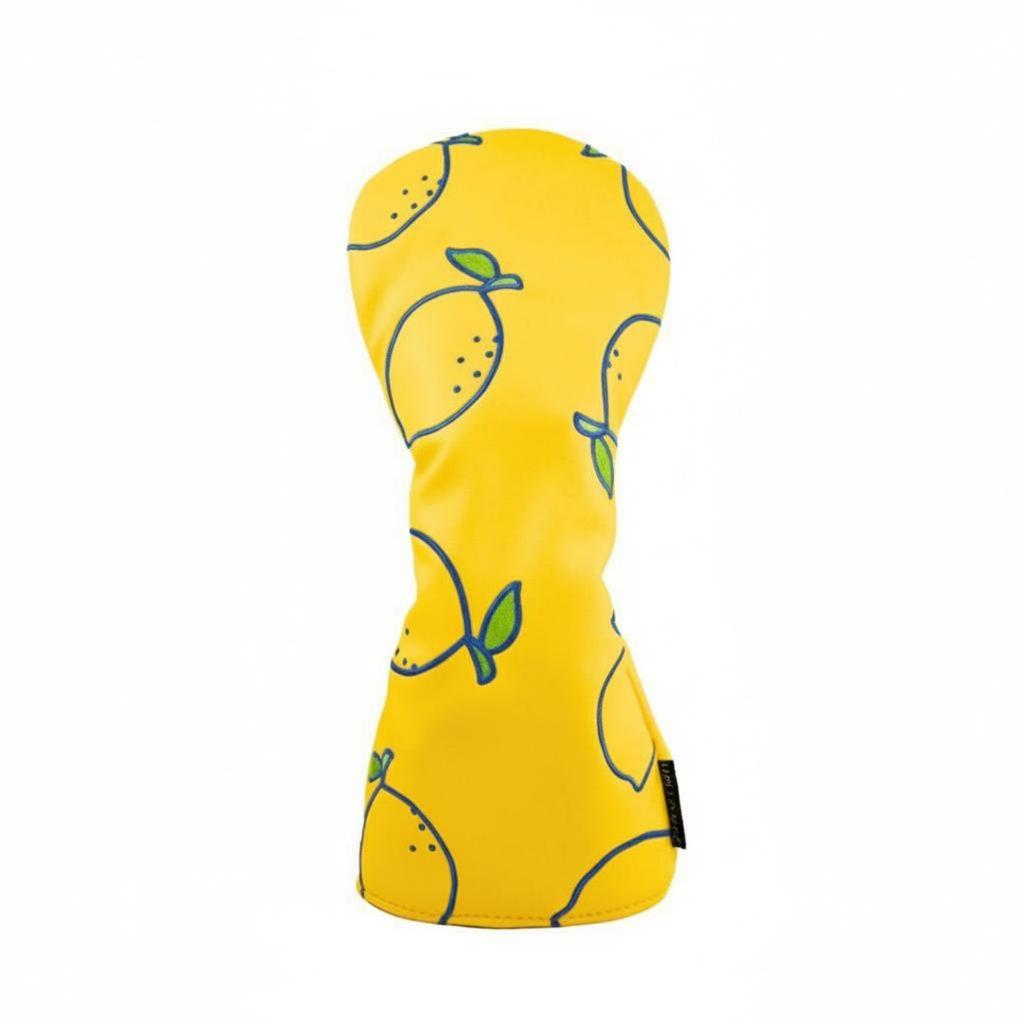 Fruit Pattern Sport Headcover Abrasion Protection Sport Club Headcover Driver Wood Utility Club Cover Wear-Resistant