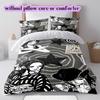 Copripiumino Morbido e Confortevole Personaggio Cool OnePiece, Set Biancheria da Letto per Bambini Regalo, Misura Extra Large, Varie Misure Disponibili