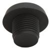 2 Pcs Black Billiard Cue Rubber Plug 27×20mm Pool Cue Bottom Bumper  Standard Compatibility