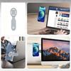Magnetic Laptop Screen Phone Holder For Magsafe For Iphone 12 13 Computer Screen Lateral Magnetic Wireless Charging Stand