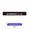 Car front windshield sticker suitable for Peugeot 206 207 307 408 4008 308 3008 Rifter 5008 508 2008 208 IA RCZ 407Auto Parts Tools