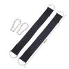 2Pcs Durable Hanging Belt Hammock Swing Hanging Belt And Steel Alloy Hooks Outdoor Camping Hiking Tools Hammock Accessories