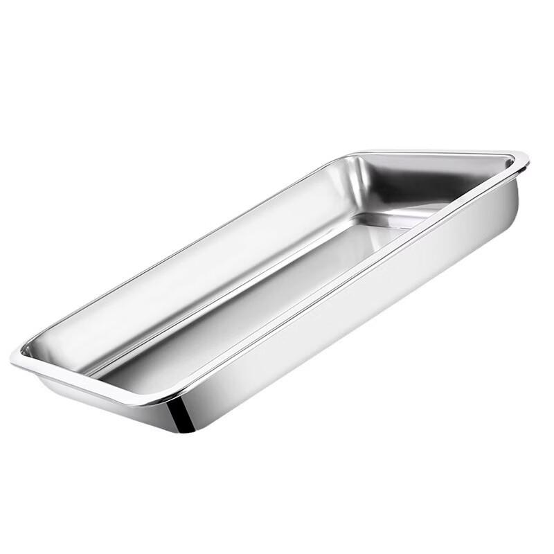 Rectangular Thickened Stainless Steel Kitchen Tray