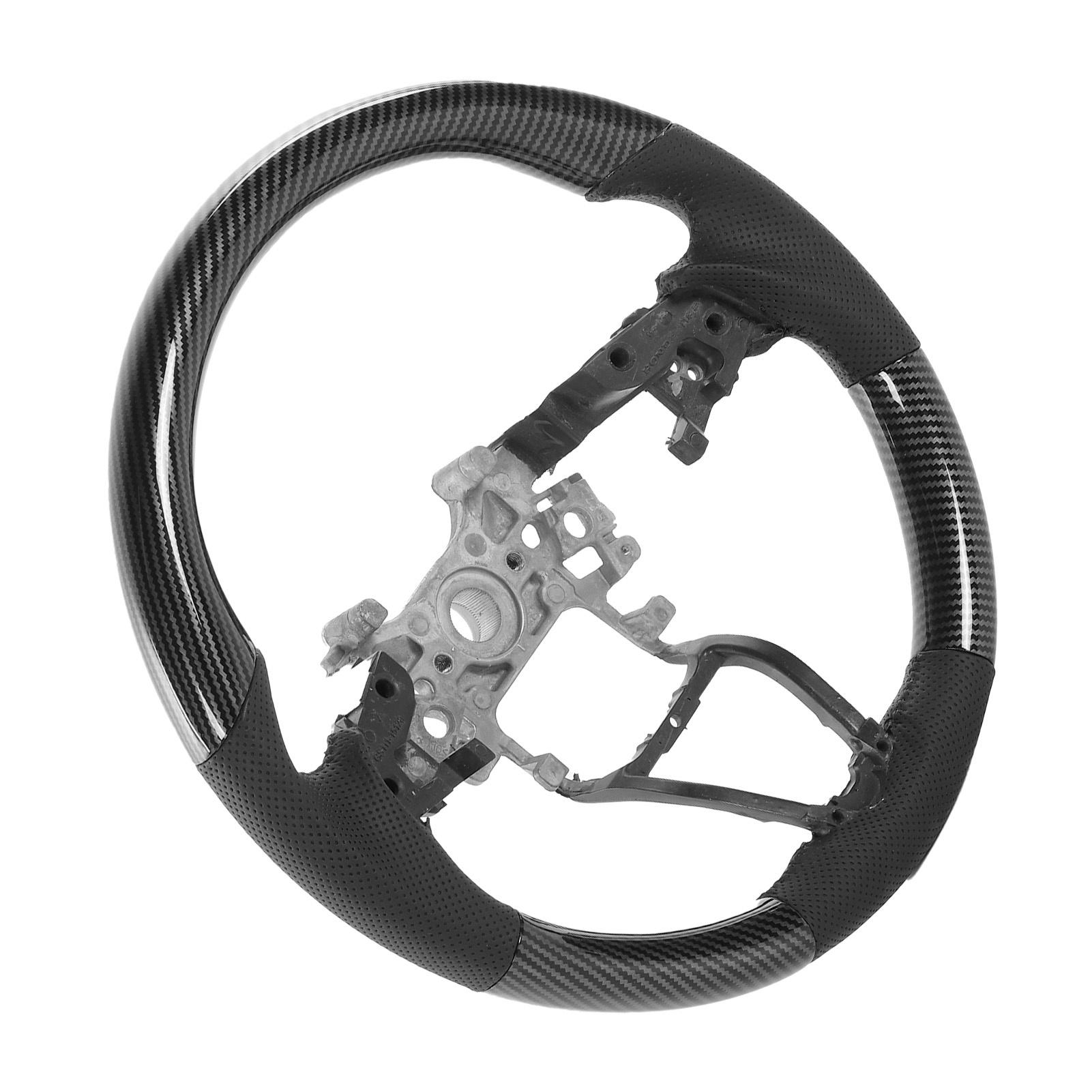 

14.8in Upgrade Steering Wheel Replacement Accessory Fit for Honda Accord InspireCarbon Fiber Style