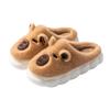 Bear Cartoon Cotton Slippers Autumn and Winter Indoor Home Thick Sole Velvet Warm Outer Wear Couple Shoes