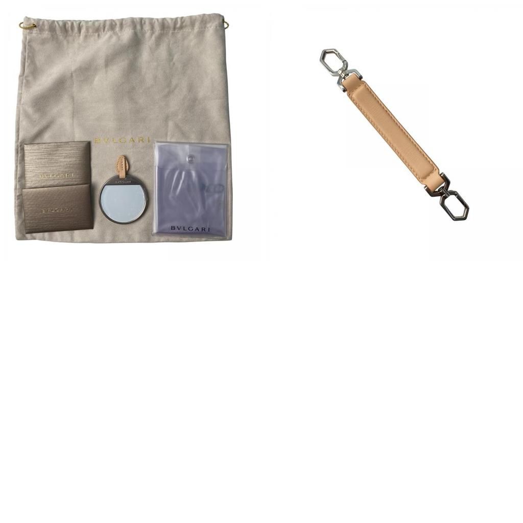 Używana torebka na ramię BVLGARI Różowa skóra Kobiety