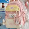 Schoolbag Japanese high-value women's new backpack female students niche campus shopping versatile class schoolbag backpack