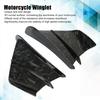 Motorcycle Side Wind Fin Motorcycle Side Spoiler Front Fairing Aerodynamic Winglets for Z900 Z1000 (Marble Grain)