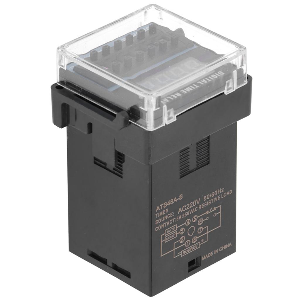 Releu de timp Ciclu de întârziere Comutator Controler Componente electronice ATS48AS 50/60Hz AC 220V