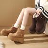 Fashion 2025 Winter Chunky Platform Thick Bottom Women Snow Boots Fashion Keep Warm Cotton Short Booties Shoes