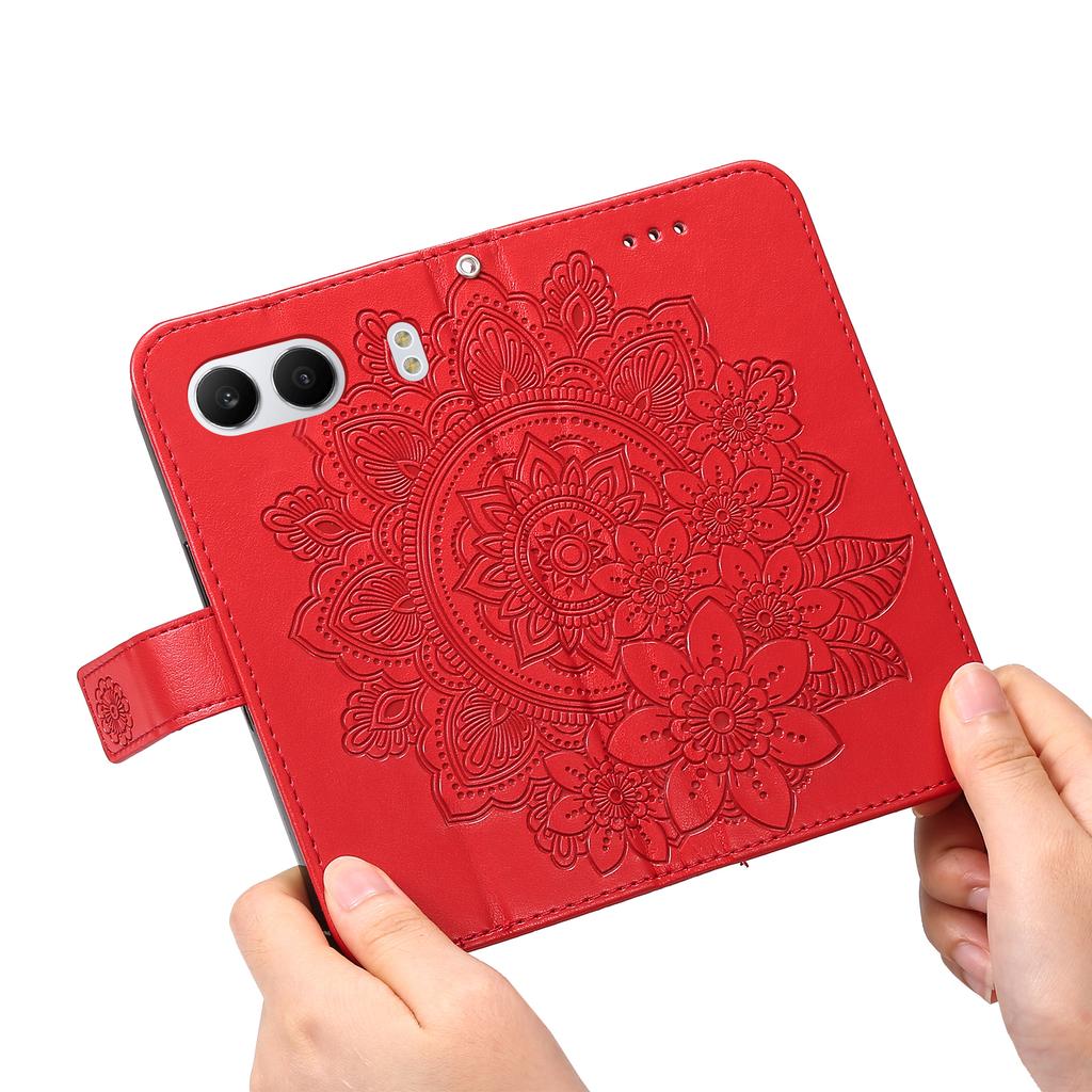 For OnePlus Nord 4 Case Floral Pattern PU Leather Wallet Stand Phone Cover