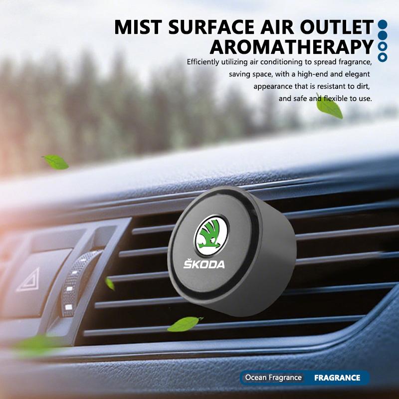 ATSS5 Car Air Vent Air Freshener Clip Aromatherapy Diffuser Auto Accessories For Skoda octavia a5 a4 mk1 2 fabia superb rapid mk3 yeti