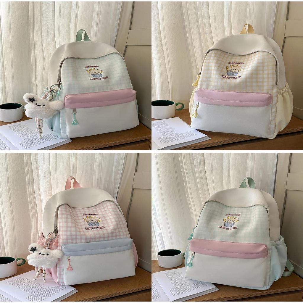 Girl Backpack With Water Resistant Fabric For School And College Use