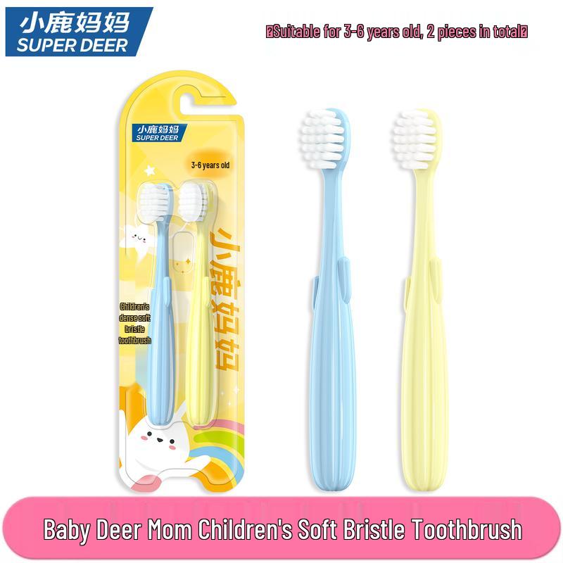 Little Deer Mama Baby Teething Soft Bristle Toothbrush