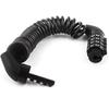Bicycle Locks - AIMOONSA - 4-digit Combination Lock - Length 150 Cm - Steel Cable Ø3.7 Mm - Zinc Alloy Cylinder