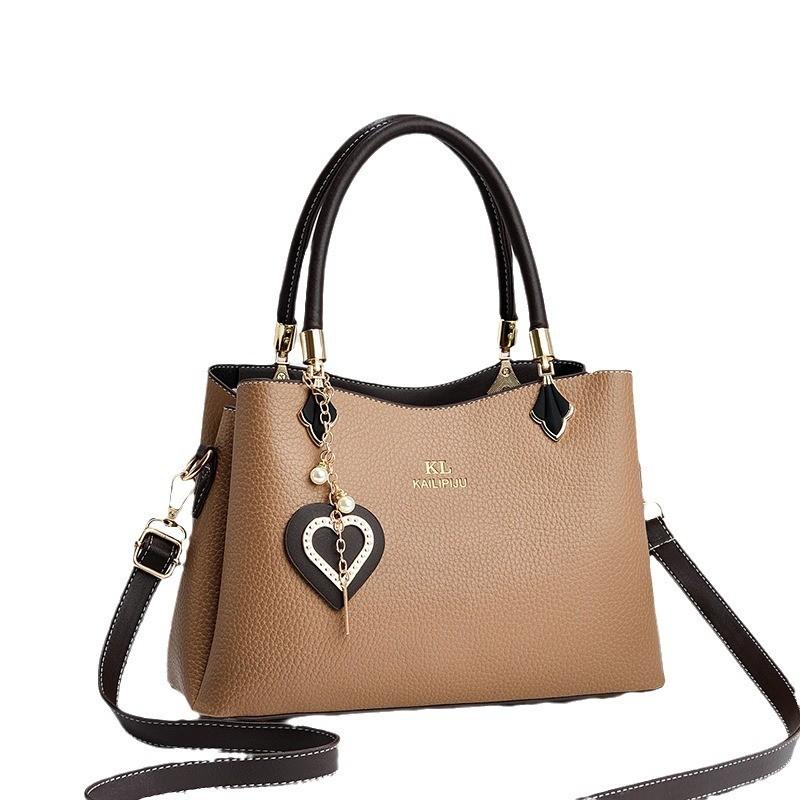 Trendy Macaron Color Shoulder Bag For Women Spacious Stylish Crossbody Handbag