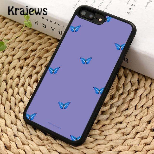 

Luxury Blue Butterfly Butterflies Phone Case Cover For iPhone 17 Air 16 15 14 plus 12 13 pro max coque Fundas iPhone 17pro