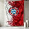 Fc Bayern Munich Wall Tapestry Aesthetic Wall Hanging Printed Fabric Blanket Decorative Tapestries For Bedroom Living Room Home Decor