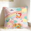 Pillow Cover Anime Yokai Cute Watch Maple  Vintage Pillow Case For Sofa Home Decoration Pillowcases
