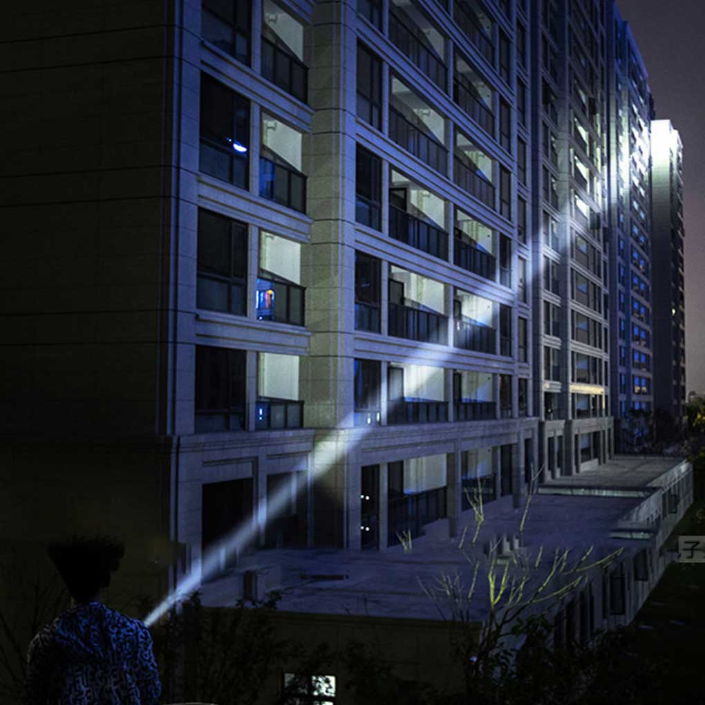 Torch Handheld XHP90 Lamp Camping Working Tactical Portable Flashlight Rechargeable Powerful Outdoors White Multi-use