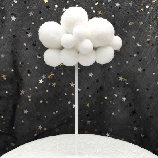 Cake Topper Non-stick Clouds Style Durable Party Birthday Cake Topper for Halloween