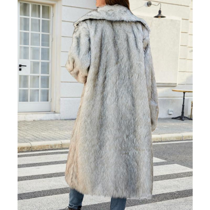 Abrigo Largo de Mujer para Otoño e Invierno