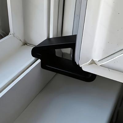 1/2 Pcs New Window and Balcony Door Stopper,Heavy Duty Window Stopper,Non-Slip ,Secure Grip,Windproof,Plastic Window Stop Block