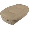 Luxury PU Leather Car Seat Cover Protector Front Car Seat Cover Seat Bottom Cover Single Seat Cover-Compatible With 90% Vehicles (Width 20.8× Deep21