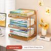 Desktop Book Organizer and Storage Rack