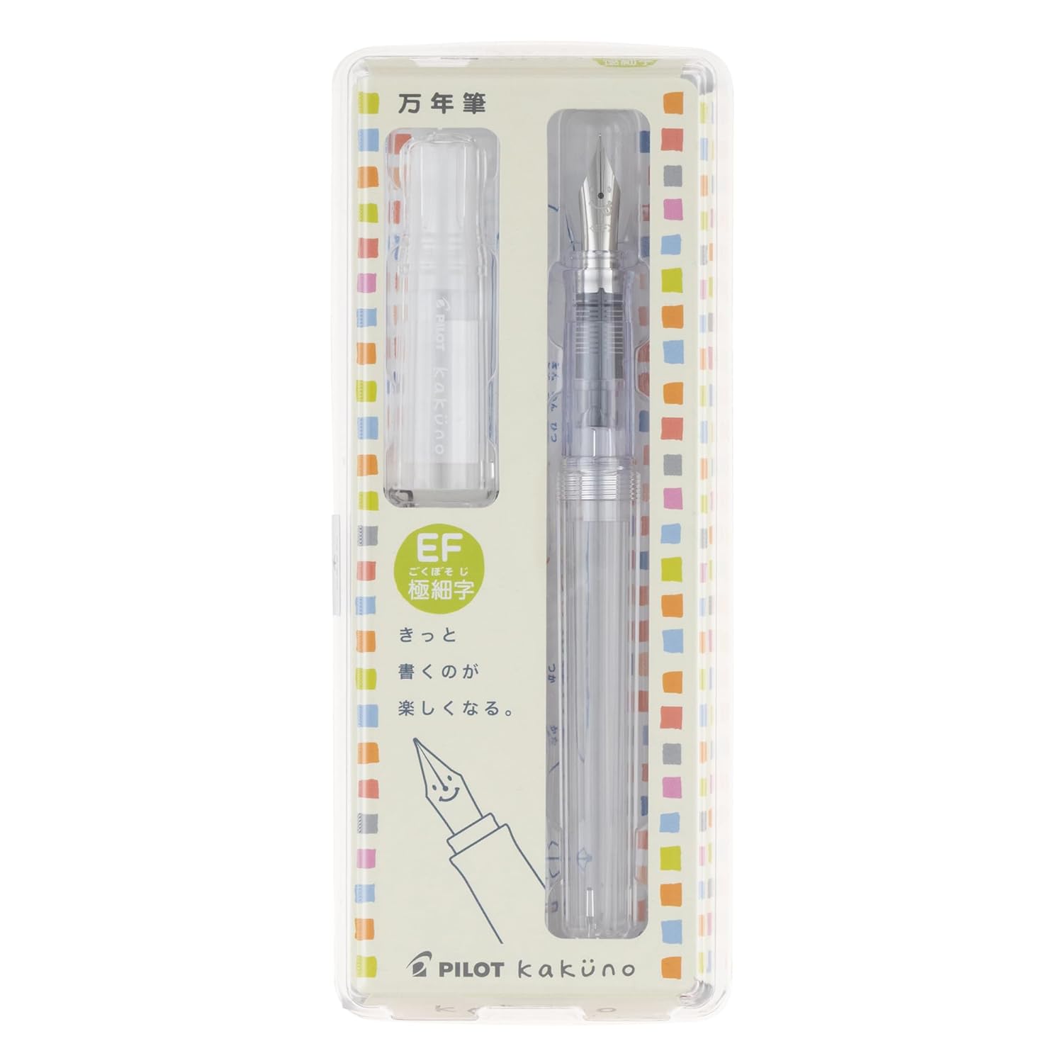 PILOT Kakuno Extra Fine Прозрачный FKA1SRNCEF