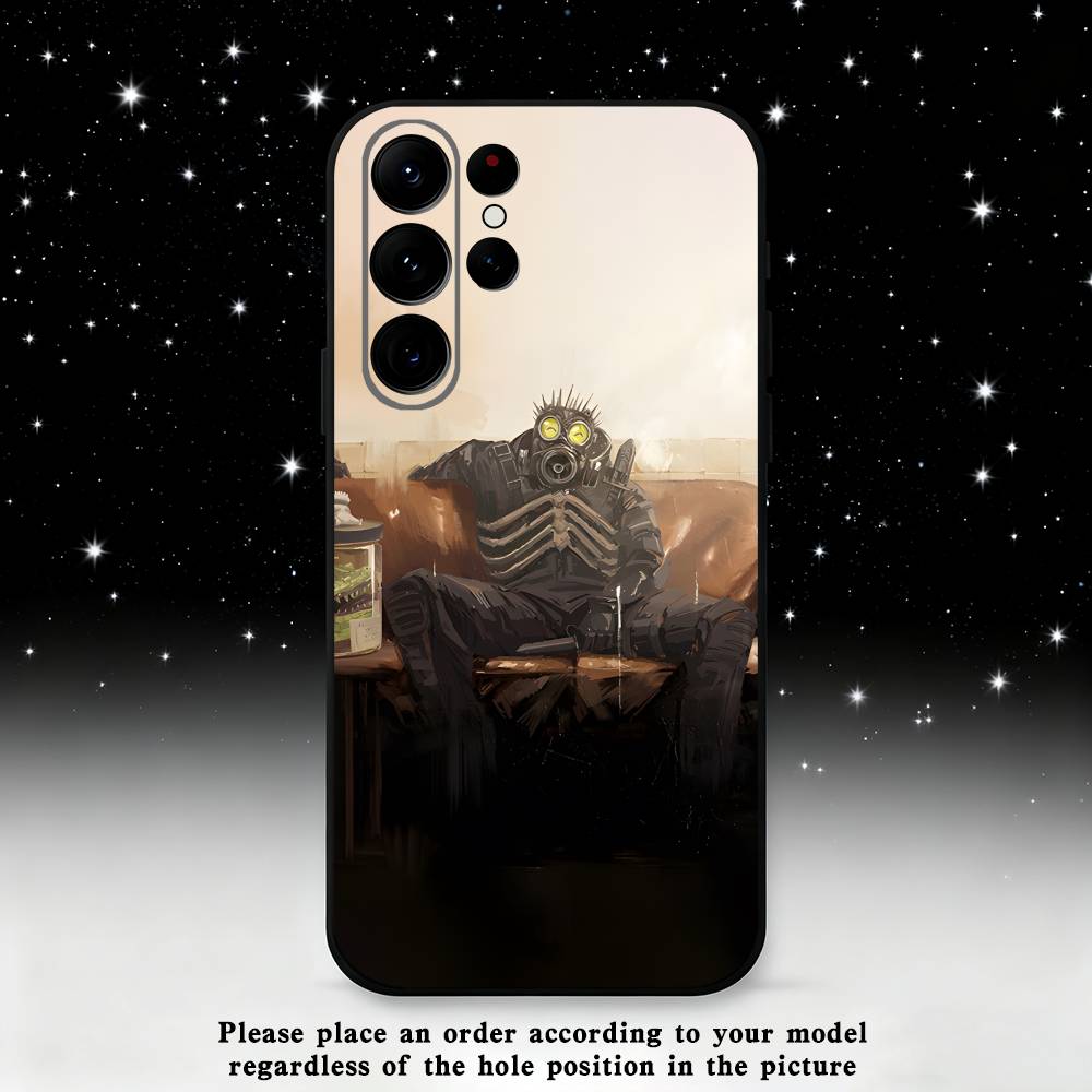 Anime D-Dorohedoro Retro Phone Case For Samsung S25,S24 Ultra,S20,S30 plus,S22 plus,S23,S30 Ultra 5G Silicone Black Shell