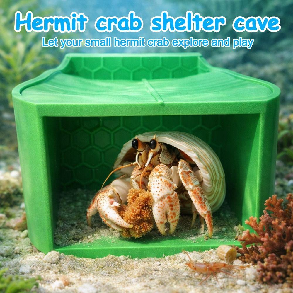 Climbing Ramp Hermit Crab House Textured Ramp Aquarium Fish Cave Fish Shrimp Crab