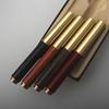 Classic Wood Mini Fountain Pen Brown Black Portable Ink Pen Ef/F Nib Short Office Writing X'Mas Gift Pens Premium Grade Auto Interior Accessory