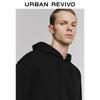 UR 2025 Autumn Men's Letter Pattern Hooded Sweatshirt