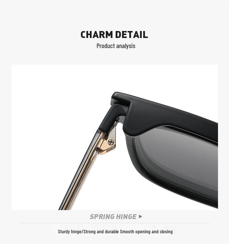 Cat-Eye European & American Polarized Sunglasses: Trendy Anti-UV Protection for Men & Women