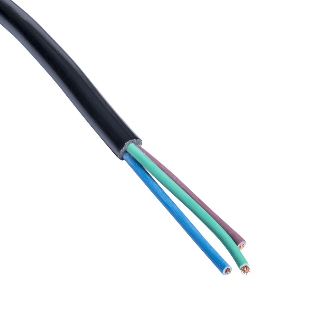 Kabel zasilający Akyga AK-OT-01A bez zakończenia CEE 7/7 250V/50Hz 1.5m