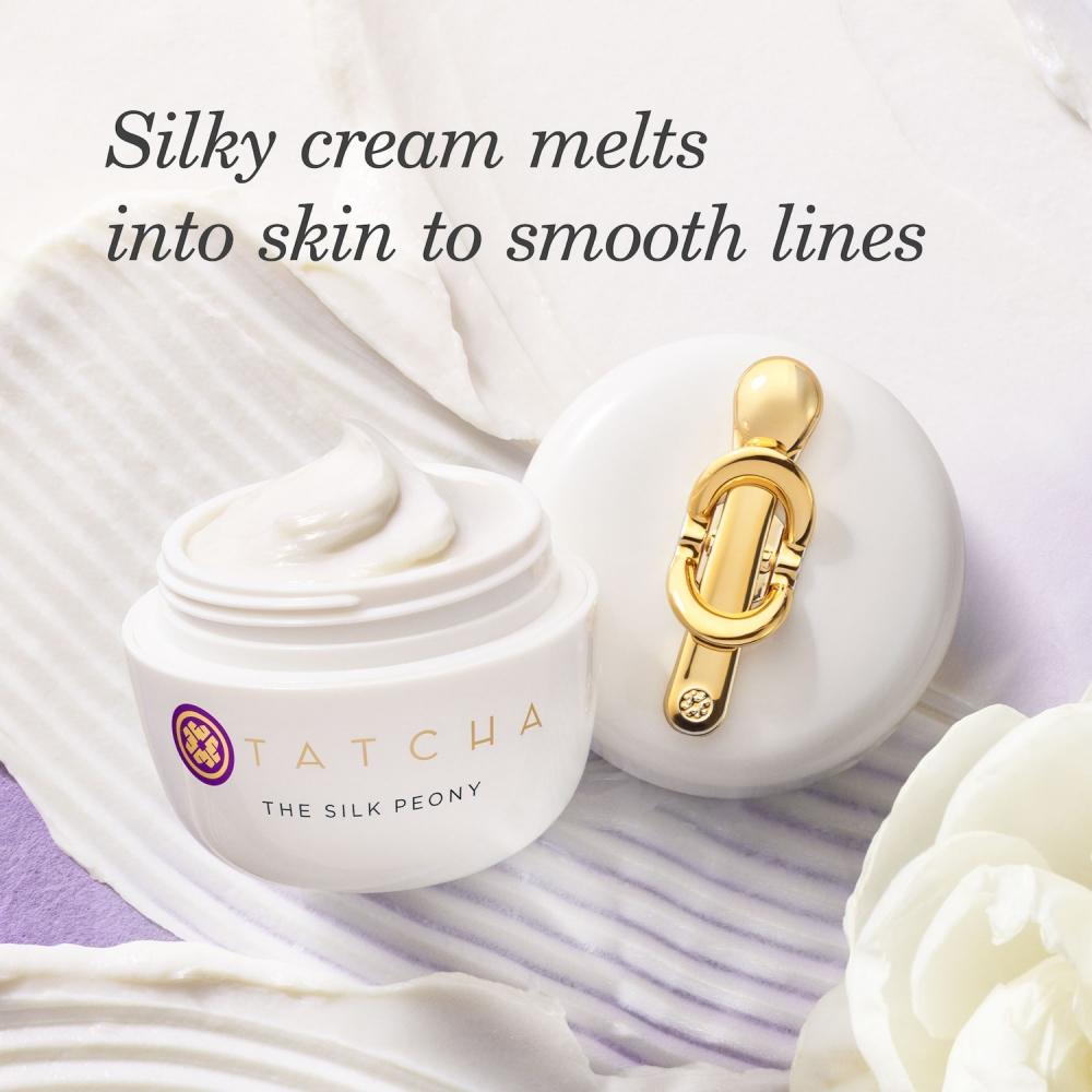 Tatcha Augencreme The Silk Peony Linie Glättend 0,5 Unzen 15 ml