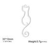 Teamer 3pcs/lot Pet Cat Pendant Gold Color Stainless Steel Kitten Animal Charms for Necklaces Earrings Jewelry Making Wholesale