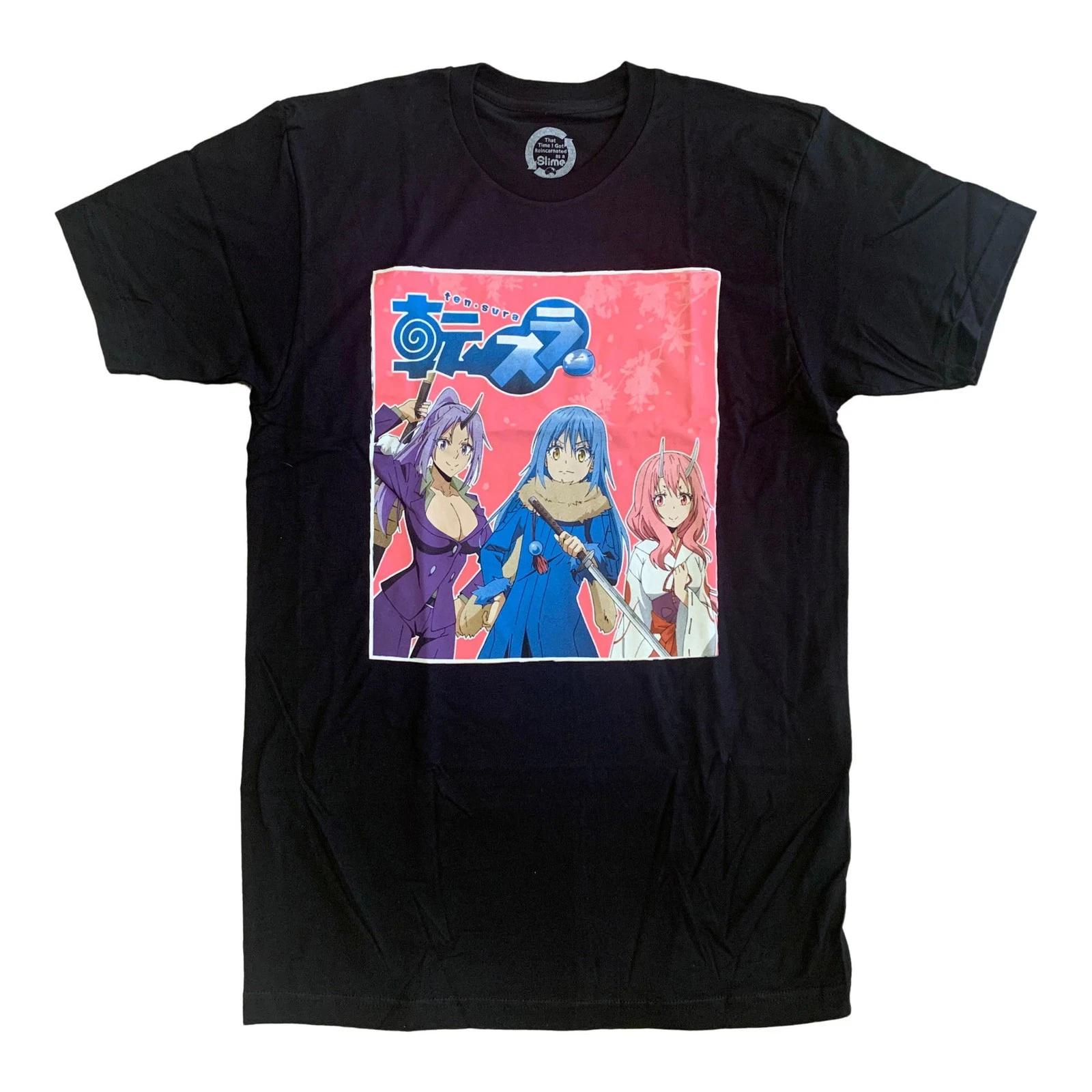 Time I Got Reincarnated as a Slime Anime Group Adult T-Shirt XXXL